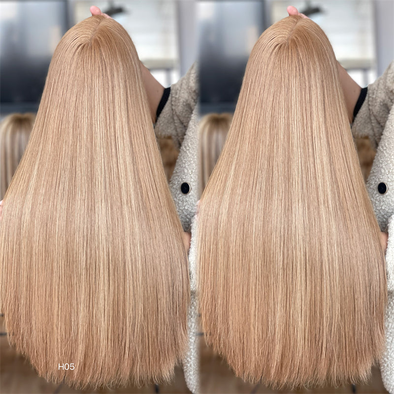#10/14/8 Color 24inch Super Slight Layer HD Lace Top Wig