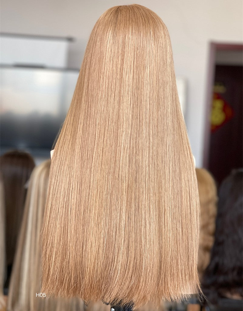 #10/14/8 Color 24inch Super Slight Layer HD Lace Top Wig
