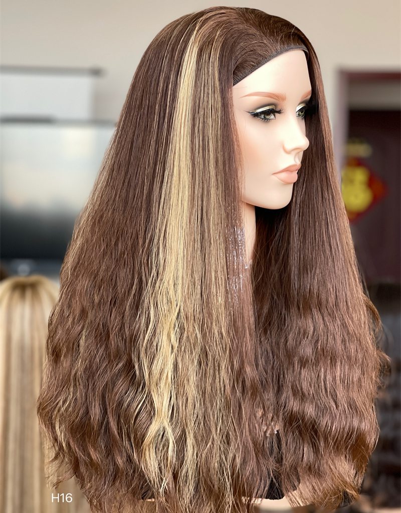 #BB3/BB10 Highlight Color 23inch Super Slight Layer Headband Wig