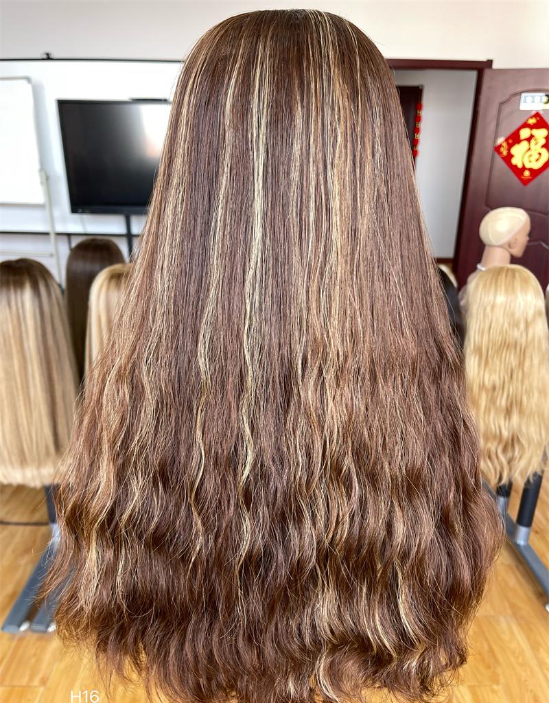 #BB3/BB10 Highlight Color 23inch Super Slight Layer Headband Wig