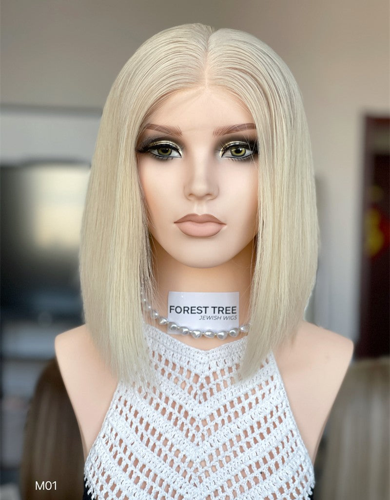 #1001 Color 13inch Super Slight Layer HD Lace Top Wig