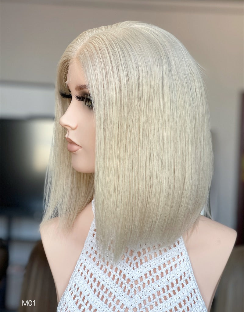 #1001 Color 13inch Super Slight Layer HD Lace Top Wig