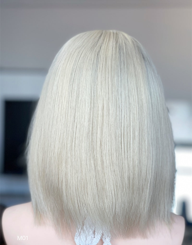 #1001 Color 13inch Super Slight Layer HD Lace Top Wig