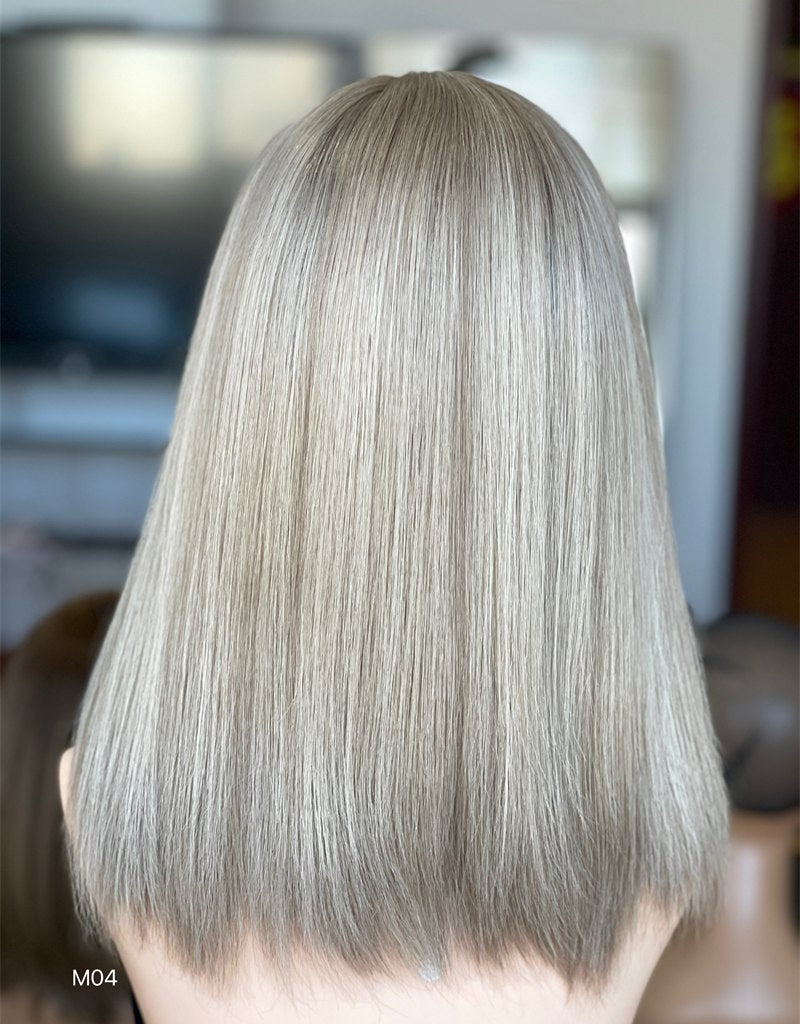 #6-18/24 Color 15inch Super Slight Layer HD Lace Top Wig