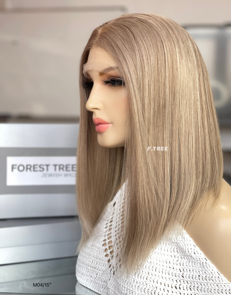 #6-18/24 Color 15inch Super Slight Layer HD Lace Top Wig