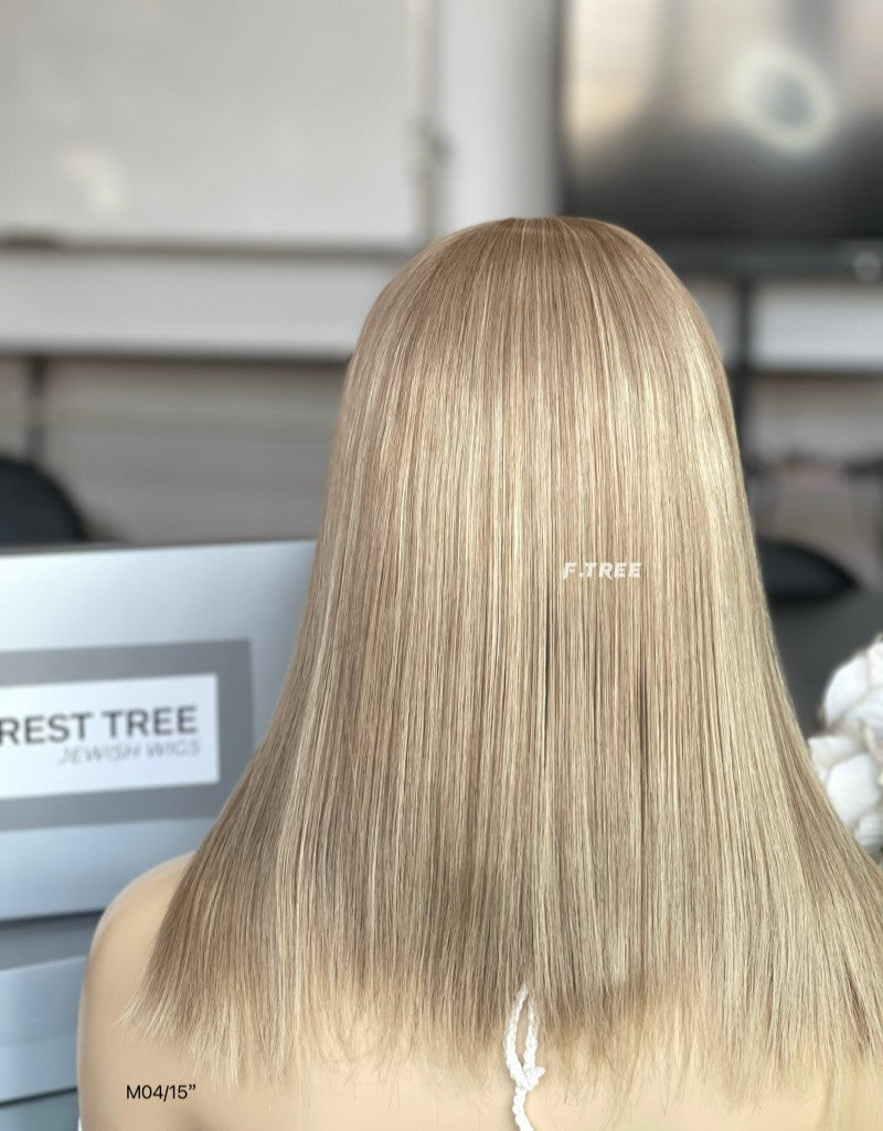 #6-18/24 Color 15inch Super Slight Layer HD Lace Top Wig