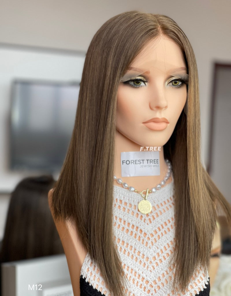 #Y412 Color 16inch Super Slight Layer HD Lace Top Wig