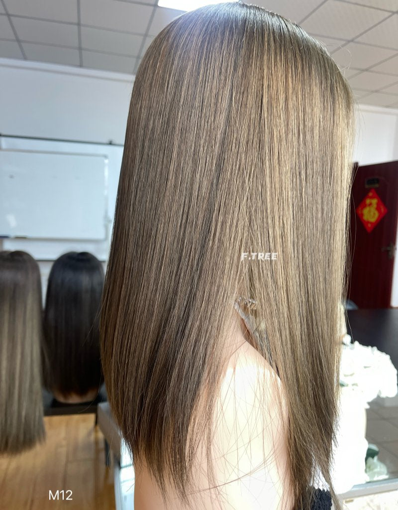 #Y412 Color 16inch Super Slight Layer HD Lace Top Wig