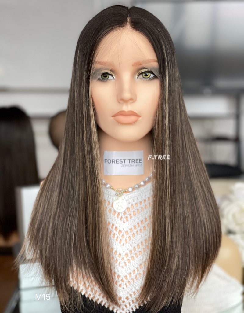 #N8 Color 16 inch Super Slight Layer HD Lace Top Wig
