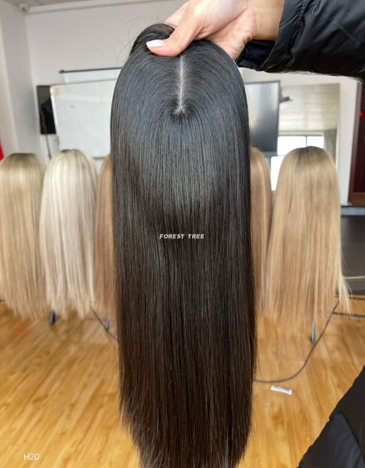 #NC Color 16inch 7*7inch Silk Base Topper