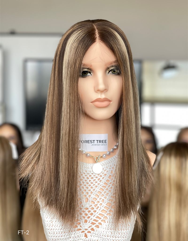 #CAFE Highlight Color 18inch Super Slight Layer HD Lace Top Wig