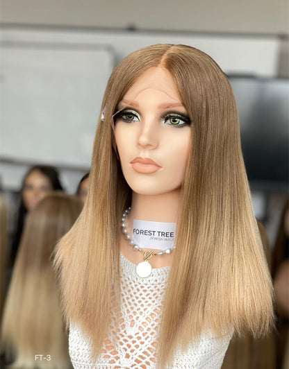 #714 Color 18inch Super Slight Layer HD Lace Top Wig