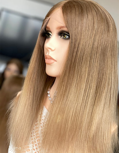 #714 Color 18inch Super Slight Layer HD Lace Top Wig