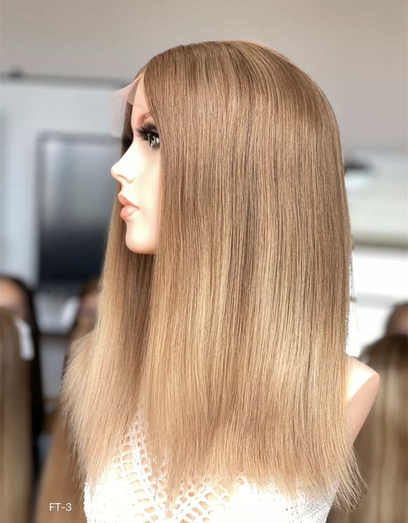 #714 Color 18inch Super Slight Layer HD Lace Top Wig