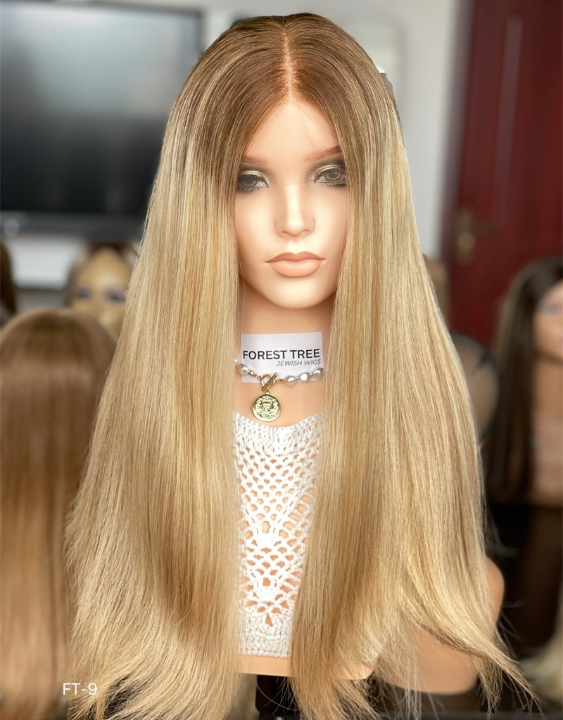 #NOA Highlight Color 22inch Super Slight Layer HD Lace Top Wig