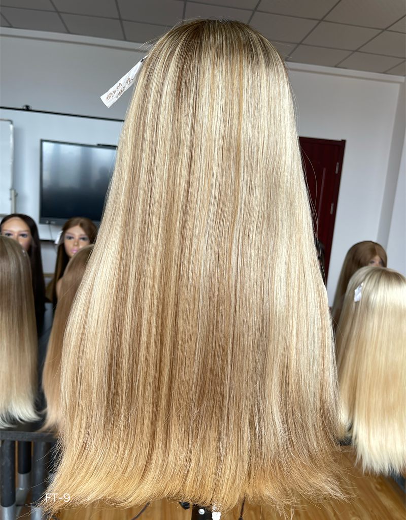 #NOA Highlight Color 22inch Super Slight Layer HD Lace Top Wig