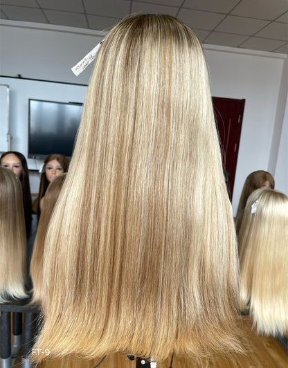 #NOA Highlight Color 22inch Super Slight Layer HD Lace Top Wig