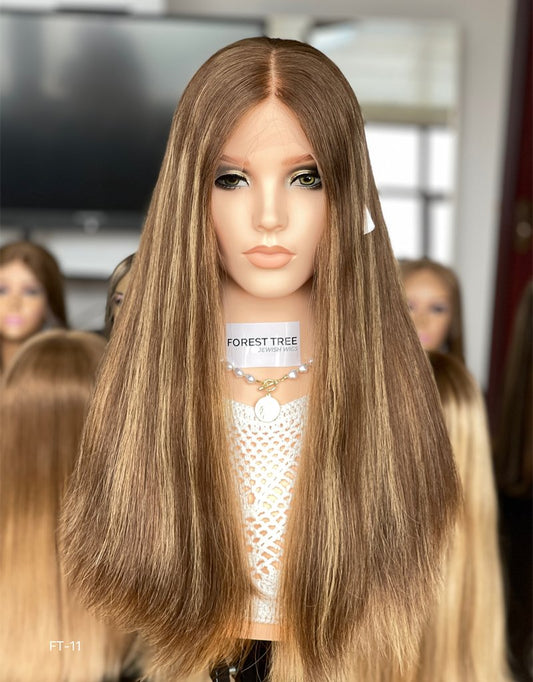 #6305 Highlight Color 22inch Super Slight Layer HD Lace Top Wig