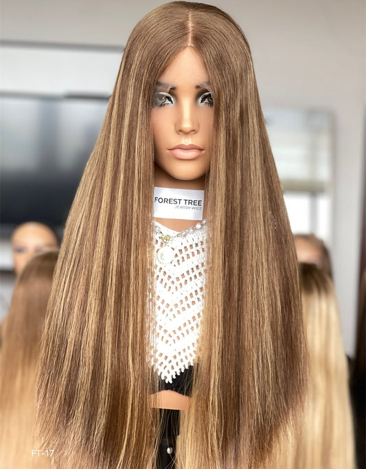 #6305 Highlight Color 26inch Super Slight Layer HD Lace Top Wig