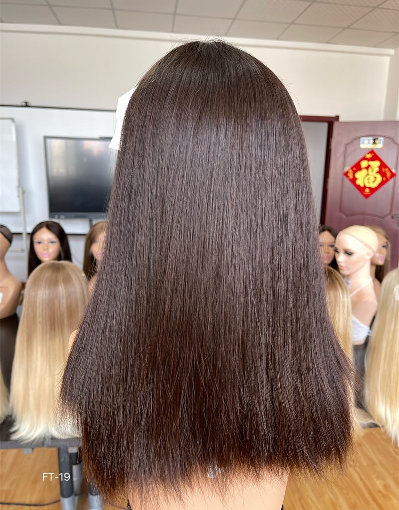#N4 Cloor 18inch Super Slight Layer HD Lace Top Wig