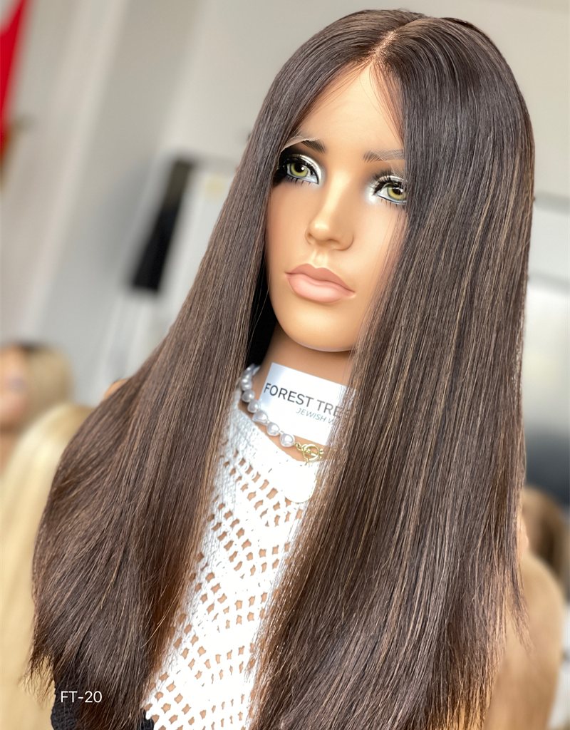 #N4/8 Highlight Color 20inch Super Slight Layer HD Lace Top Wig