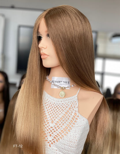 #714 Color 22inch Super Slight Layer HD Lace Top Wig