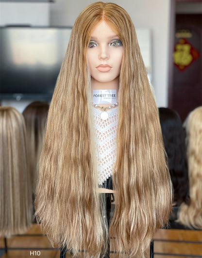 #8/16/24 Highlight Color 28inch Super Slight Layer HD Lace Top Wig