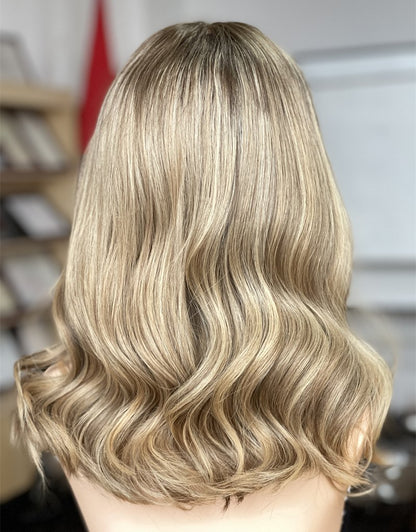 #6/12/24 Color 17 Inch Super Slight Layer HD Lace Top Wig