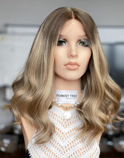 #6/12/24 Color 17 Inch Super Slight Layer HD Lace Top Wig