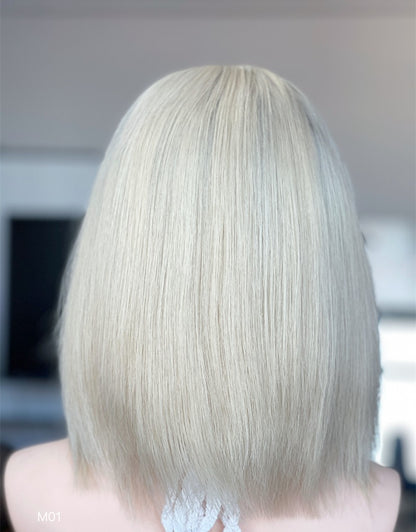 #1001 Color 13inch Super Slight Layer HD Lace Top Wig