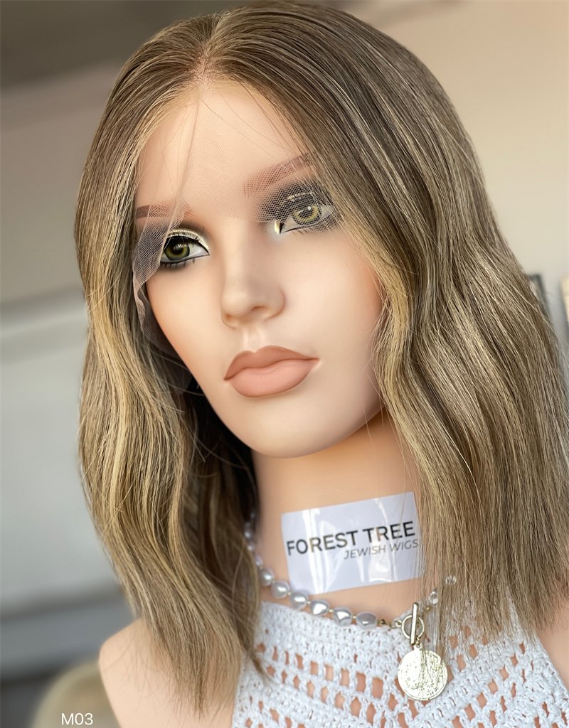 #OMGB Highlight Color 13inch Super Slight Layer HD Lace Top Wig