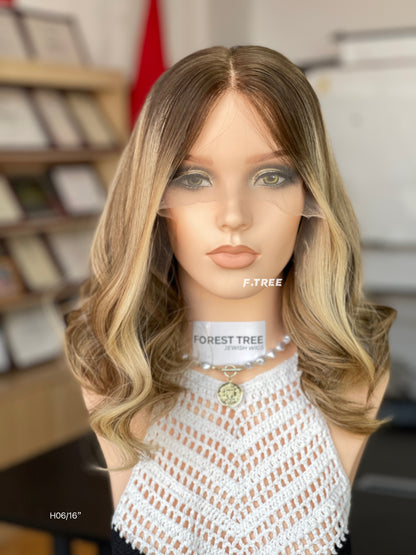 #6/12/24 Color 17inch Super Slight Layer HD Lace Top Wig