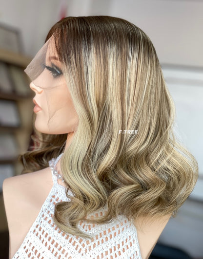 #6/12/24 Color 17inch Super Slight Layer HD Lace Top Wig