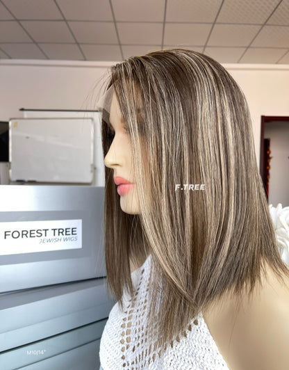 #816 Color 14inch Super Slight Layer HD Lace Top Wig