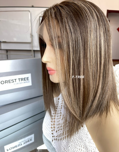 #816 Color 14inch Super Slight Layer HD Lace Top Wig