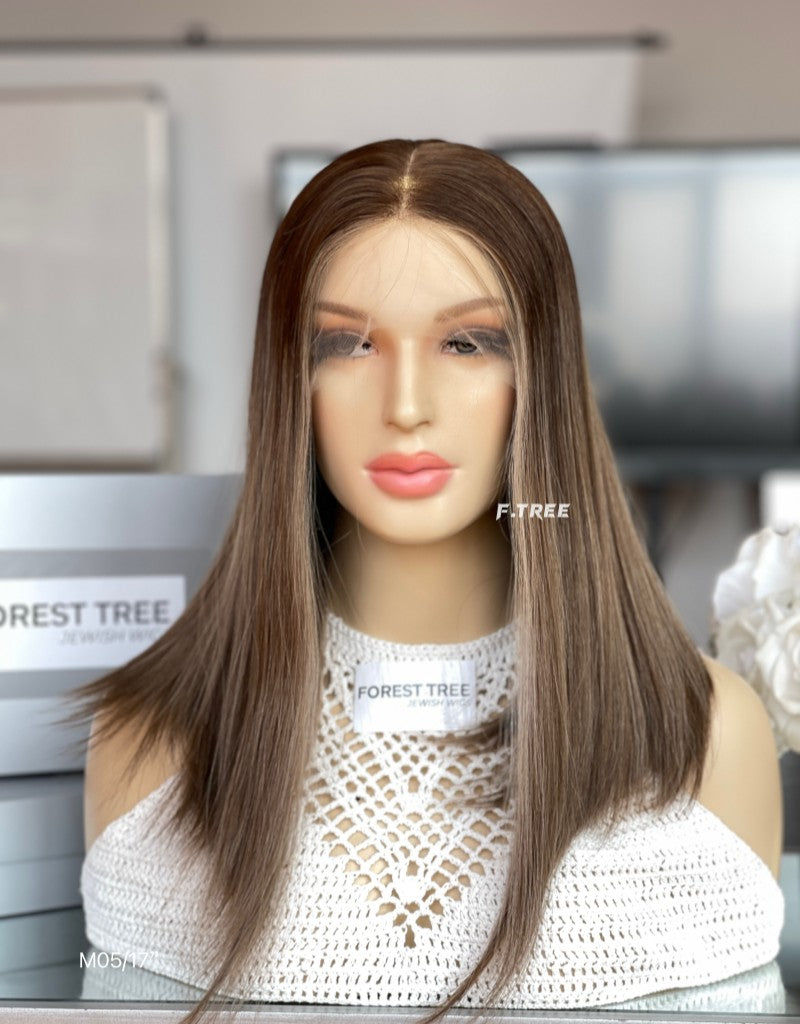 #8/10/16 Highlights Color 17inch Super Slight Layer HD Lace Top Wig