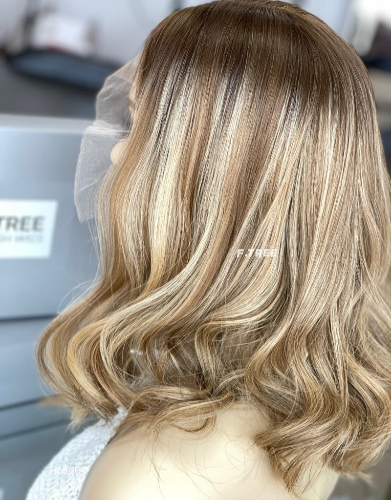 #6/12/24 Color 16inch Super Slight Layer HD Lace Top Wig