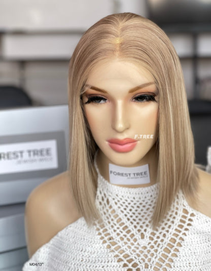 #6-18/24 Color 13inch Super Slight Layer HD Lace Top Wig