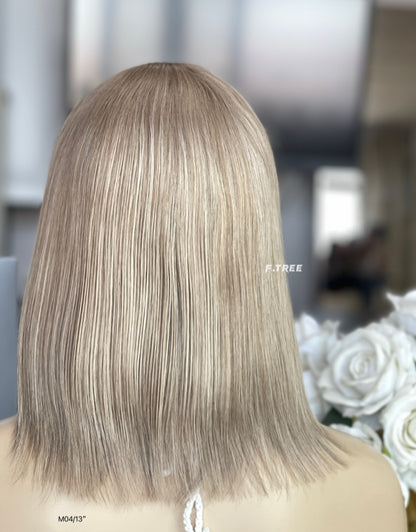 #6-18/24 Color 13inch Super Slight Layer HD Lace Top Wig