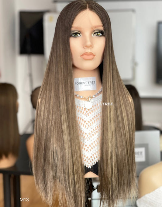 #T321 Color 24 inch Super Slight Layer HD Lace Top Wig