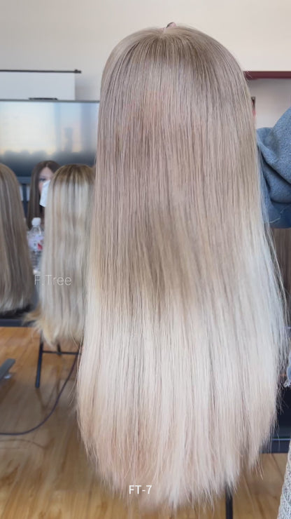 #714 Color 20inch Super Slight Layer HD Lace Top Wig