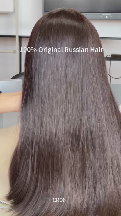 #4 Color 23inch Super Slight Layer HD Lace Top Wig