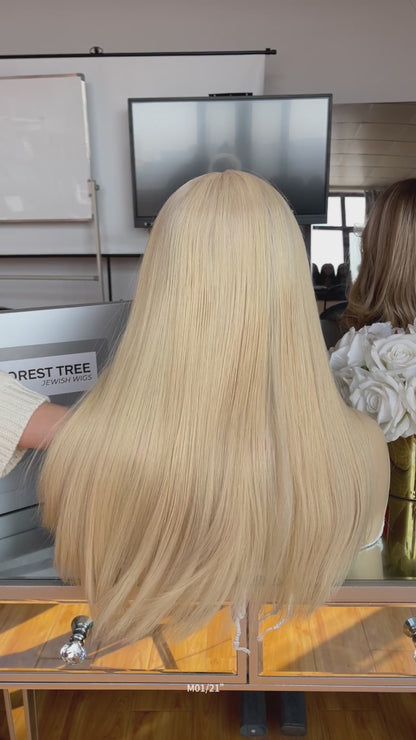 #1001 Color 21inch Super Slight Layer HD Lace Top Wig