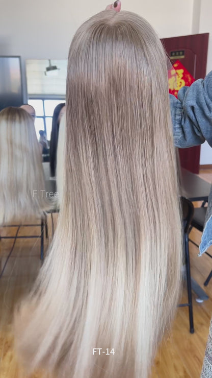 #714 Color 24inch Super Slight Layer HD Lace Top Wig