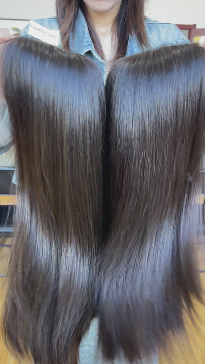 #N4/8 Highlight Color 20inch Super Slight Layer HD Lace Top Wig